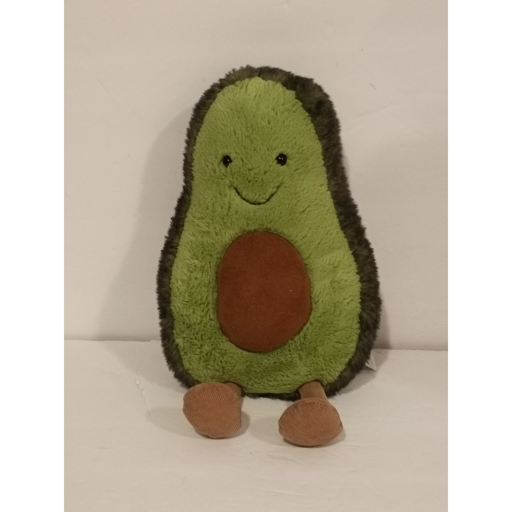 Jellycat Amuseable Avocado Plush Stuffed Animal Green Brown Soft Toy
